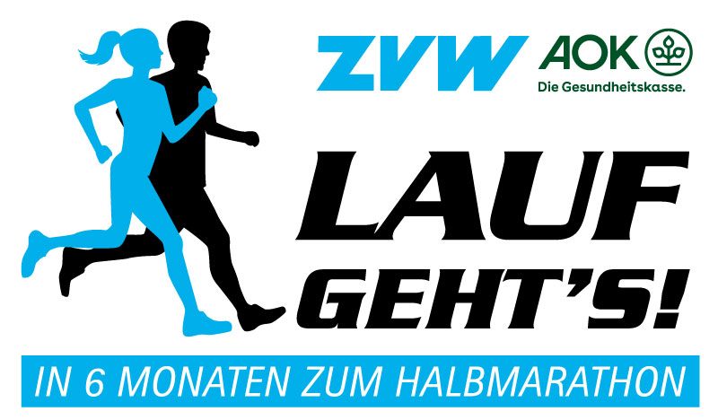 Lauf Geht's Logo und Partner AOK